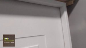 Установка межкомнатных дверей. Скрытые петли. Магнитные замки complete door installation