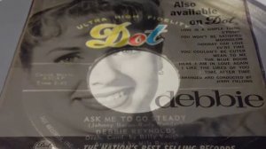 DEBBIE REYNOLDS Ask Me To Go Steady / Am I That Easy To Forget PLAK RECORD 7"