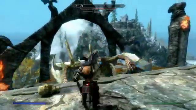 Skyrim Mod - Combat #4 (Magic spell & passive spell) смотреть онлайн