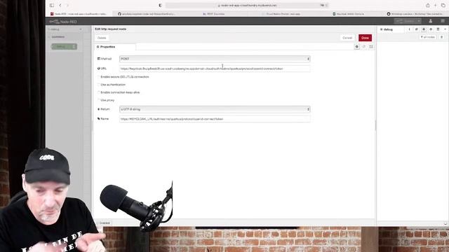 Absolute (beginner) with Node-RED: Authorization and Authentication or "access a protected REST API