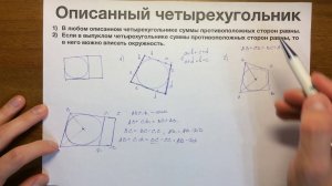 Описанный четырехугольник #54