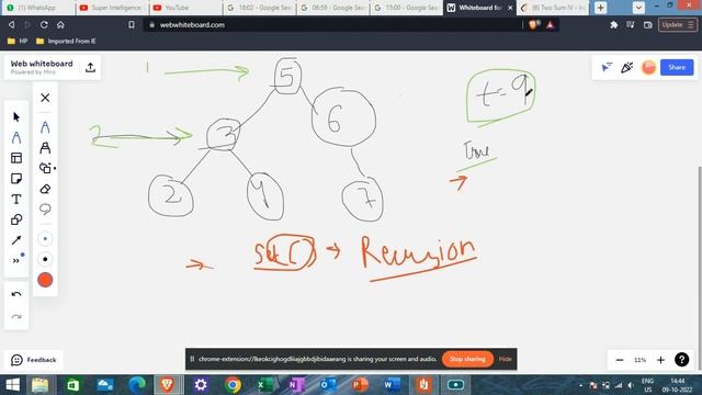Two Sum IV - Input is a BST || In Python || In Hindi ||Letcode Challenge