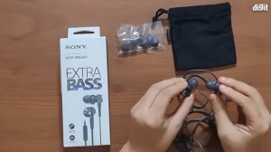 Sony MDR-XB55AP Stereo Headphones Key Features