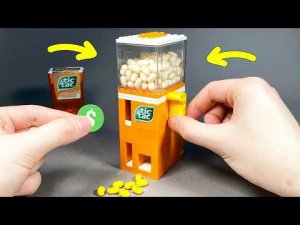 Как сделать Tic Tac Конфетницу Сейф из ЛЕГО