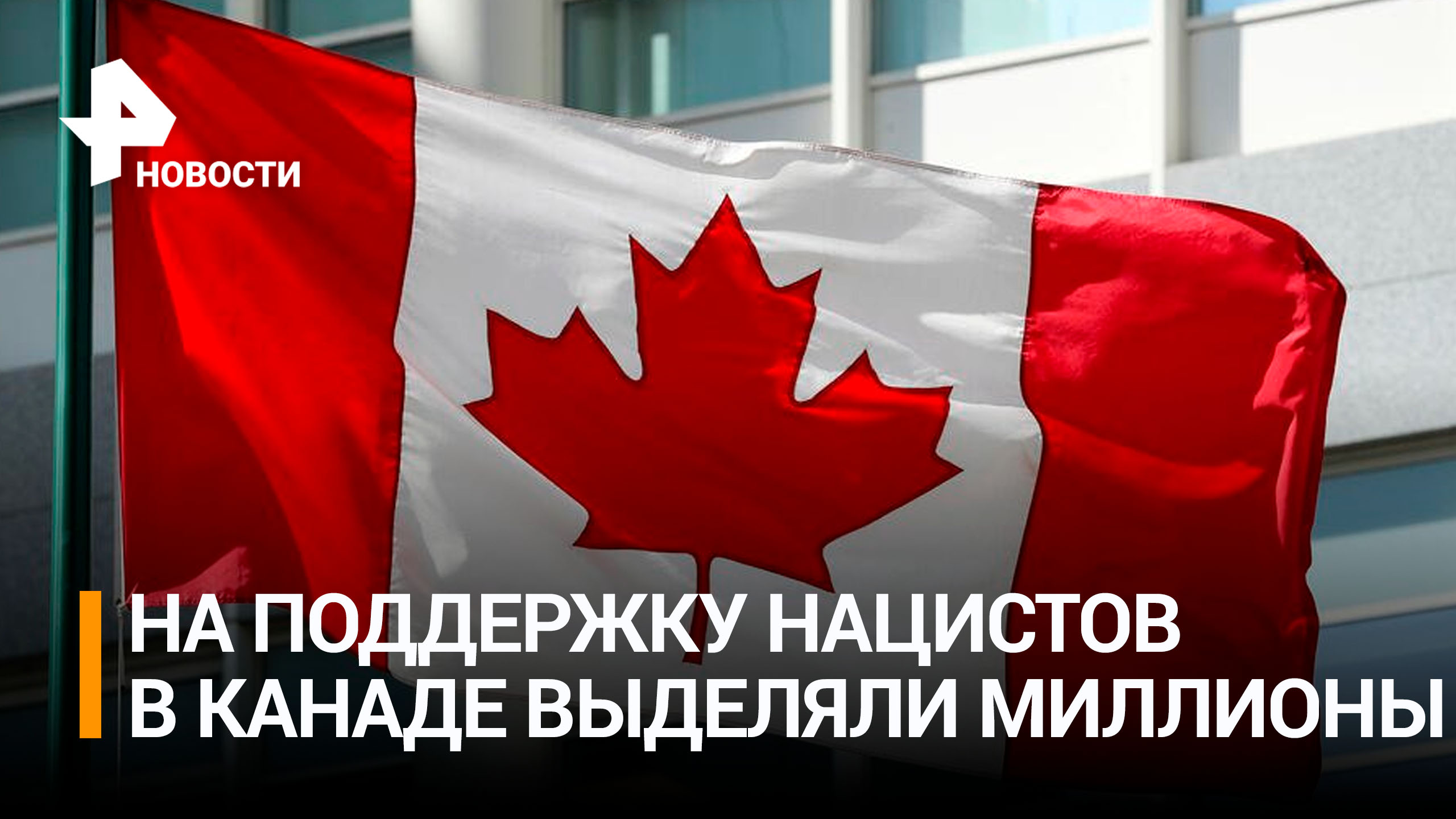 Канада выделила $2,2 млн связанным с украинскими нацистами организациям / РЕН Новости