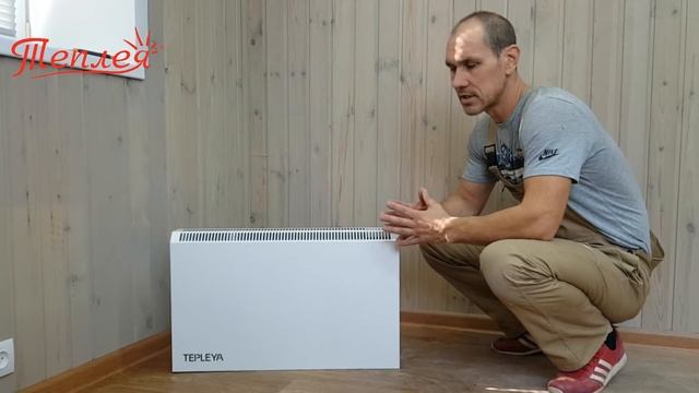 Электрический конвектор отопления Теплея