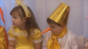 Сюрпризный момент на новогоднем утреннике "Снежный ком"