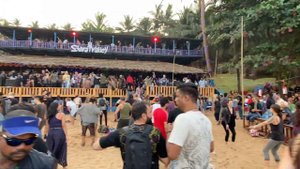 Shiva Valley. India. Goa. Anjuna. Psytrance party