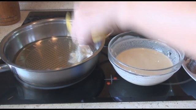 Очень вкусный кляр для рыбы. Хек в пивном кляре.