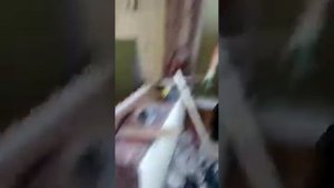 Установка обрешетки на отремонтированную стену