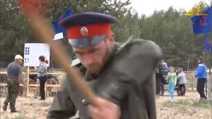 Фланкировка шашкой и пикой