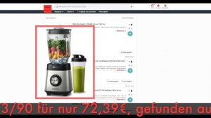 Schnäppchen/Billiger des Tages 17.07.20 - Philips Standmixer HR3573/90