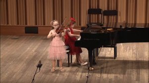 Кабалевский Полька,исп.Мария Негореева (фно),Ксения Волкорезова (скр),1 класс(НСМШ )