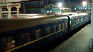 Прибытие ЭП1М-475 с поездом №25 Кисловодск — Киев