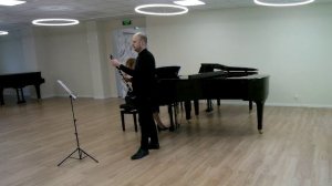 М. Мангани. "Листок из альбома" для кларнета и фортепиано