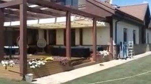 Маркиза для террасы на электроприводе