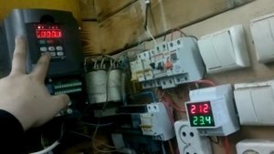 Зависимость потребления тока от оборотов СО7Б через частотник частотника