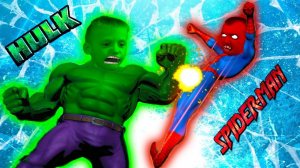 ХАЛК против ЧЕЛОВЕКА ПАУКА деремся с Кириллом в игре про супер героев Ultimate Marvel vs Capcom 3