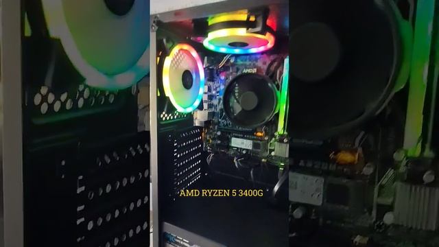 PC gamer Ryzen 5 3400g 3.7 Ghz