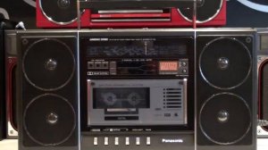Panasonic RX-F32LS магнитола с особенным дизайном из 1983г.