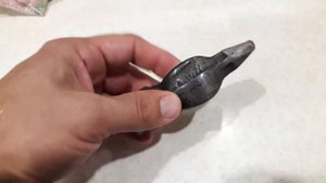 Реставрация старого молотка. Воронение - чернение головки молотка. Новая рукоятка Зубр