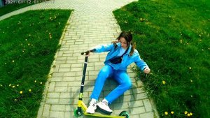 Scoot- street!!! Упала с самоката *шок*