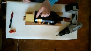 МК Как сделать отверстие в стеклянной бутылке