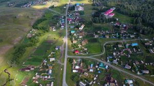 Ауылым. Село Первое Иткулово Баймакского района республики Башкортостан. Снято на DJI mini 2