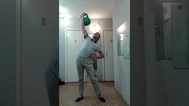 ГИРЮ 32 КГ ПОДНЯЛ СЕМЬ РАЗ. смотреть онлайн