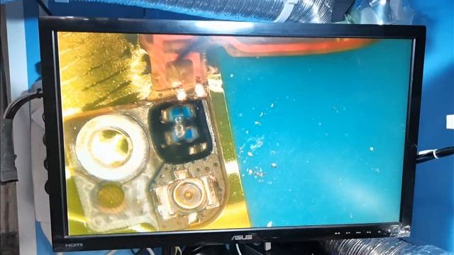 Восстановление и пайка порванного шлейфа антенны смотреть онлайн