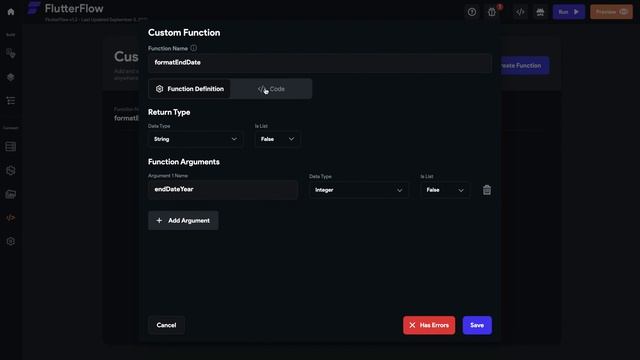 Custom Functions Tutorial - FlutterFlow