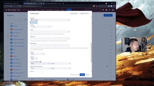 Jira Cloud Automation - Create JSM ticket and set Request Type смотреть онлайн