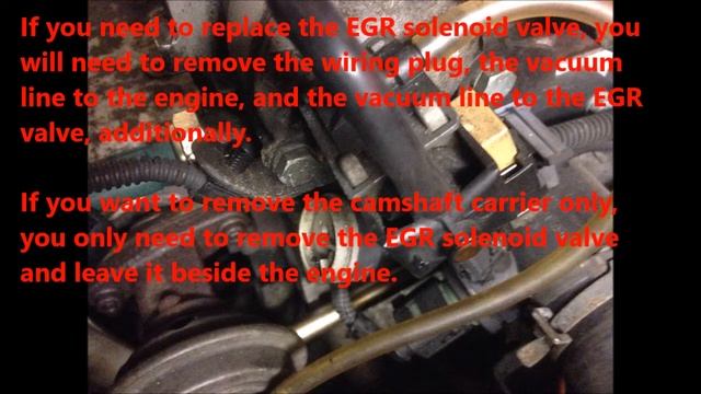 VW Polo: How to remove the EGR solenoid Valve (16v, 1.4, 6N2) смотреть онлайн