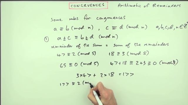 Congruence and Fermat’s little theorem смотреть онлайн