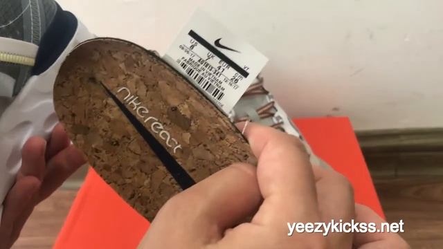 NDERCOVER x Nike React Element 87 Grey review :yeezykickss.net смотреть онлайн