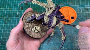 How to paint tyranid screamer killer carnifex | easy wet blending transitions | fixing my mistakes