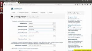 How to Setup eCommerce Site with AbanteCart in Linux