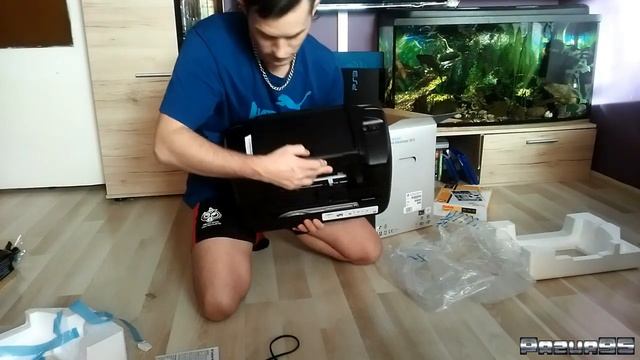 Urządzenie HP DeskJet Ink Advantage 3835 Rozpakowanie