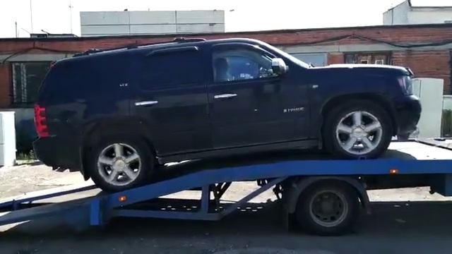 Перевезли на ремонт Chevrolet Tahoe смотреть онлайн
