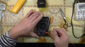 Мини Цифровой Мультиметр с Зуммером DT- 830D. Посылка из Китая. AliExpress (80)