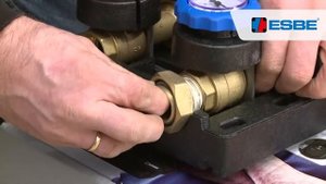 Руководство по монтажу насосных групп ESBE с помощью разделительного коллектора