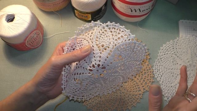 Тонкая хлопковая пряжа - эксперименты. смотреть онлайн