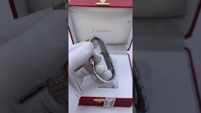 Обзор на Женские часы Cartier Gold/Silver для Интернет-Магазина Hagust