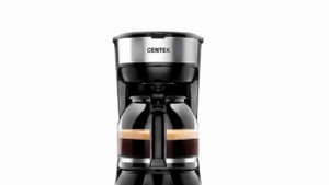 Кофеварка капельная CENTEK CT-1147 с противокапельной системой мощностю 900 Вт гарантия 12 месяцев