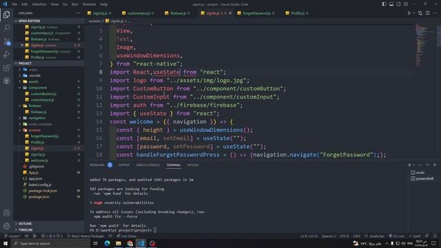 ربط fire base بمشروع react native смотреть онлайн