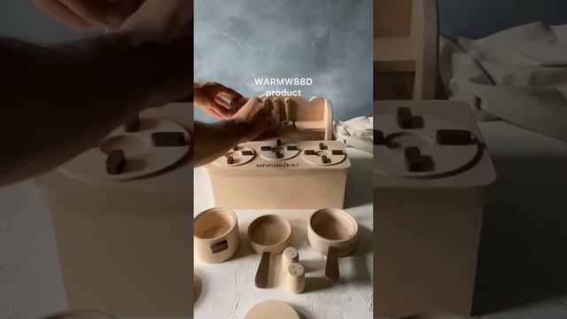 Детская посуда /wooden kids toys