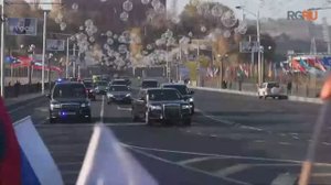 Как Владимира Путина встречали в Ереване