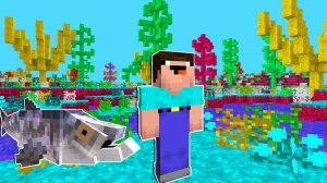 Майнкрафт нуб выживает