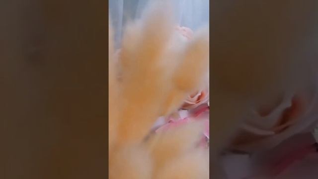 Букет из мыльных цветов с сухоцветами смотреть онлайн