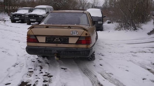 Starting Mercedes-Benz w124 300D After 12 Years + Test Drive смотреть онлайн
